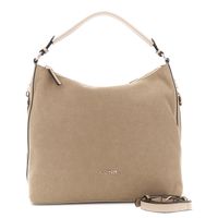 bolso efecto ante suave taupe