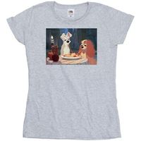 disney camiseta lady and the tramp para mujer