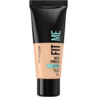 maybelline fit me matte and poreless foundation 30ml various shades - 107 rose beige