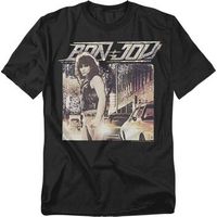 bon jovi camiseta runaway para mujer