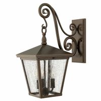 aplique de pared de exterior trellis 3 luces