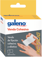galeno active venda cohesiva blanca 45m x 5cm
