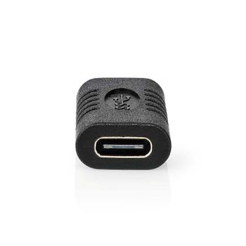 Cambiador de Género Nedis USB-C 3.2 Gen 2 a USB-C 3.2 Gen 2 Negro