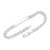 55mm pulsera de plata 925 grabado