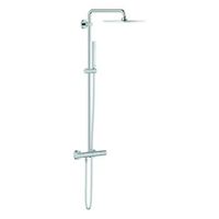 sistema de ducha con termostato incorporado grohe euphoria system 230 chrome 26187000