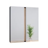 armario con espejo para bano gloria 704 x 84 cm con 2 puertas vicco