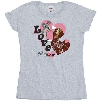 Lady And The Tramp Camiseta Spaghetti Love para mujer