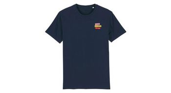 Cois  80  mental 20  piernas  camiseta de manga corta azul