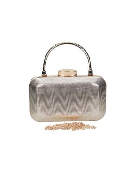 Bolso Con Asa En Color Oro Miss Sv2408f-6 Uni