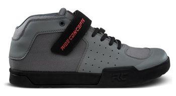 Zapatillas btt ride concepts wildcat charcoal   rojo