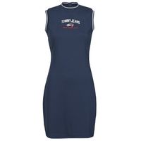 tommy jeans vestido tjw timeless script dress para mujer