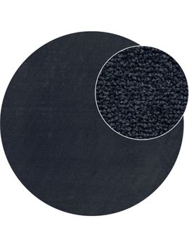 Alfombra Portivo azul marino 200 cm redondo