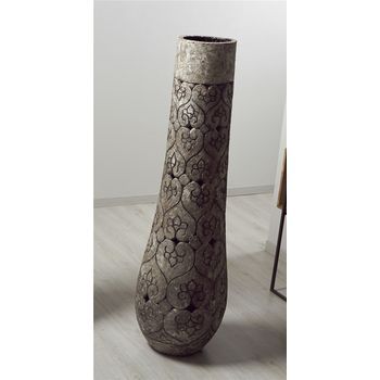 Vasija Terracota Maya Envejecido 180 Cms. 50dx180 Cms