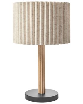 Lámpara de mesa  lino beige claro