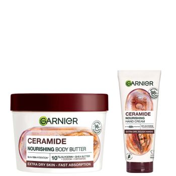Garnier Ceramide and Cocoa Hand Body Bundle