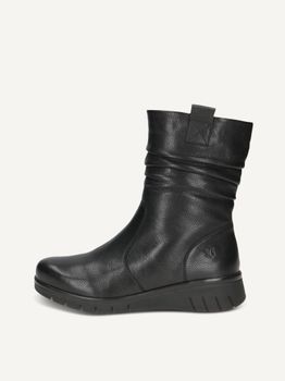 CAPRICE Bootie, black, made of Leather without heel, Size 38