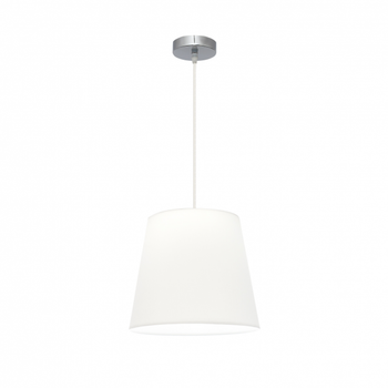 Lampara Colgante Maldivas 1xe27 Cromo/blanco Reg.35d de FABRILAMP.