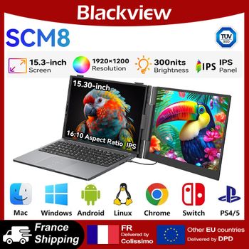 Extensor de Pantalla para Portátil Blackview SCM8, 15,3