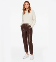 twinset para mujer 252tp2091 pantalon fashion marron 42 casual sintetico