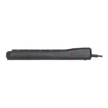 Base de enchufes Activejet ACP-5GN 3M CZ 5 tomas tipo E 3 m negro con protección