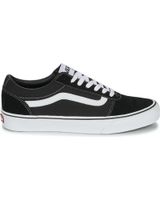 de vans off the wall vans ward suede anvas lona ho negro-blano - 40 c