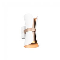 aplique de pared coat 2 luces