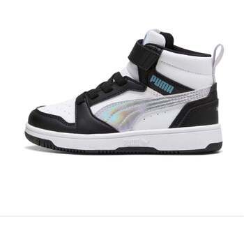Puma Zapatillas altas REBOUND V6 MID SPACE BELL BLACK 402770 02 para niña