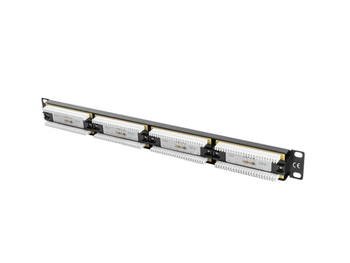 PATCH PANEL LANBERG CAT.6 UTP 24 PUERTOS 1U CAT.6 UTP 19