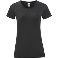 fruit of the loom camiseta iconic para mujer