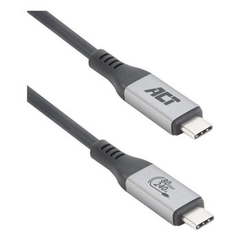 Cable USB4 80 Gbps Thunderbolt 5 240 W USB Type-C ACT 1,5 m