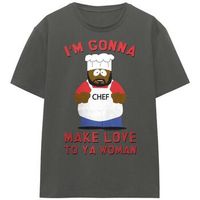 south park tops y camisetas make love para mujer