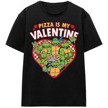 Teenage Mutant Ninja Turtles Tops y Camisetas Pizza Is My Valentine para mujer