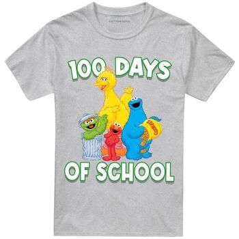 Sesame Street Camiseta 100 Days Of School para mujer