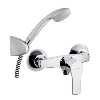 Ramonsoler 1808vp Titanium Grifo Monomando Ducha Cromo