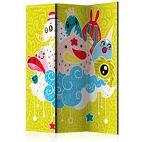 biombo - happy creatures 135x172 cm