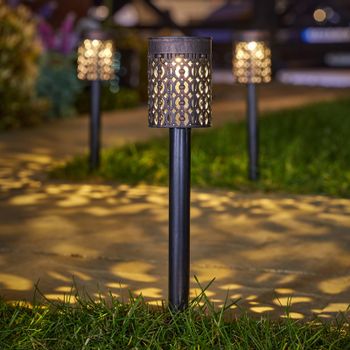 Solar Biba Stake Lights (8 Pack)