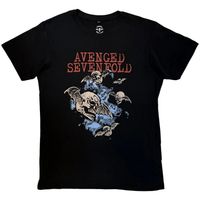 avenged sevenfold camiseta night bats para hombre
