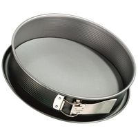 molde reposteria desmontable antigoteo de acero zenker 28 cm