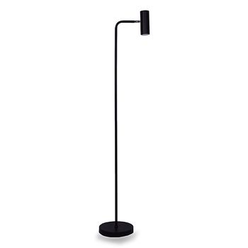 Lámpara de pie lucas 1xgu10 al.146,5xd.36cm negro