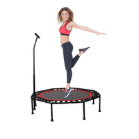 trampolin cama elastica fitness  o90cm roja