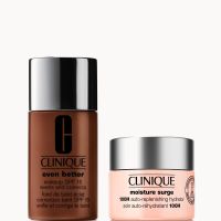 clinique even better vitamin makeup foundation  moisture surge 100h hydrator moisturiser bundle various shades - cn 127 truffle
