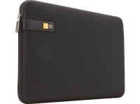 funda portatil - case logic laps de 133 con cierre cremallera y en color negro