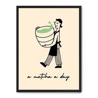 cuadro a matcha a day