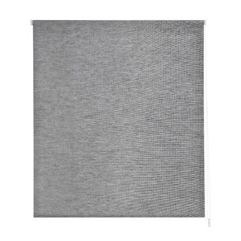 Estoralis - Estor Enrollable Translucido | Falso Liso | 120 X 255 Cm (ancho/alto) Tamaño Tela 117 X 250 Cm | Bran  Gris