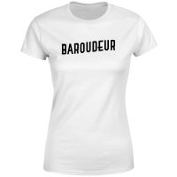baroudeur womens t-shirt - white - 5xl - white