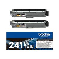 brother tn-241bk pack doble toner original