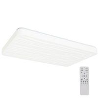 plafon led rectangular 90w 94564575 mm  cct 300040006000k color seleccionable acrilico regulable con mando a distancia wave