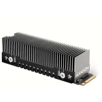 Axagon CLR-M2XT Disipador de Calor M.2 SSD, 80mm SSD, Alu Body, Height 24mm