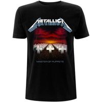 metallica tops y camisetas master of puppets tracks para mujer
