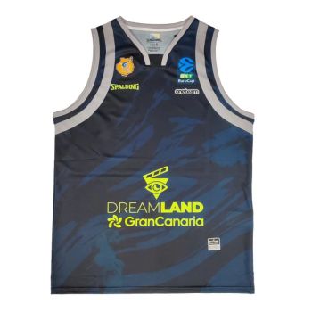 Camiseta Baloncesto Gran Canaria Spalding Eurocup 2025